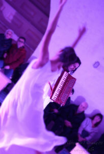 Marco Lo Russo aka Rouge in Modern Accordion Rome photo by Claudio Rossetti