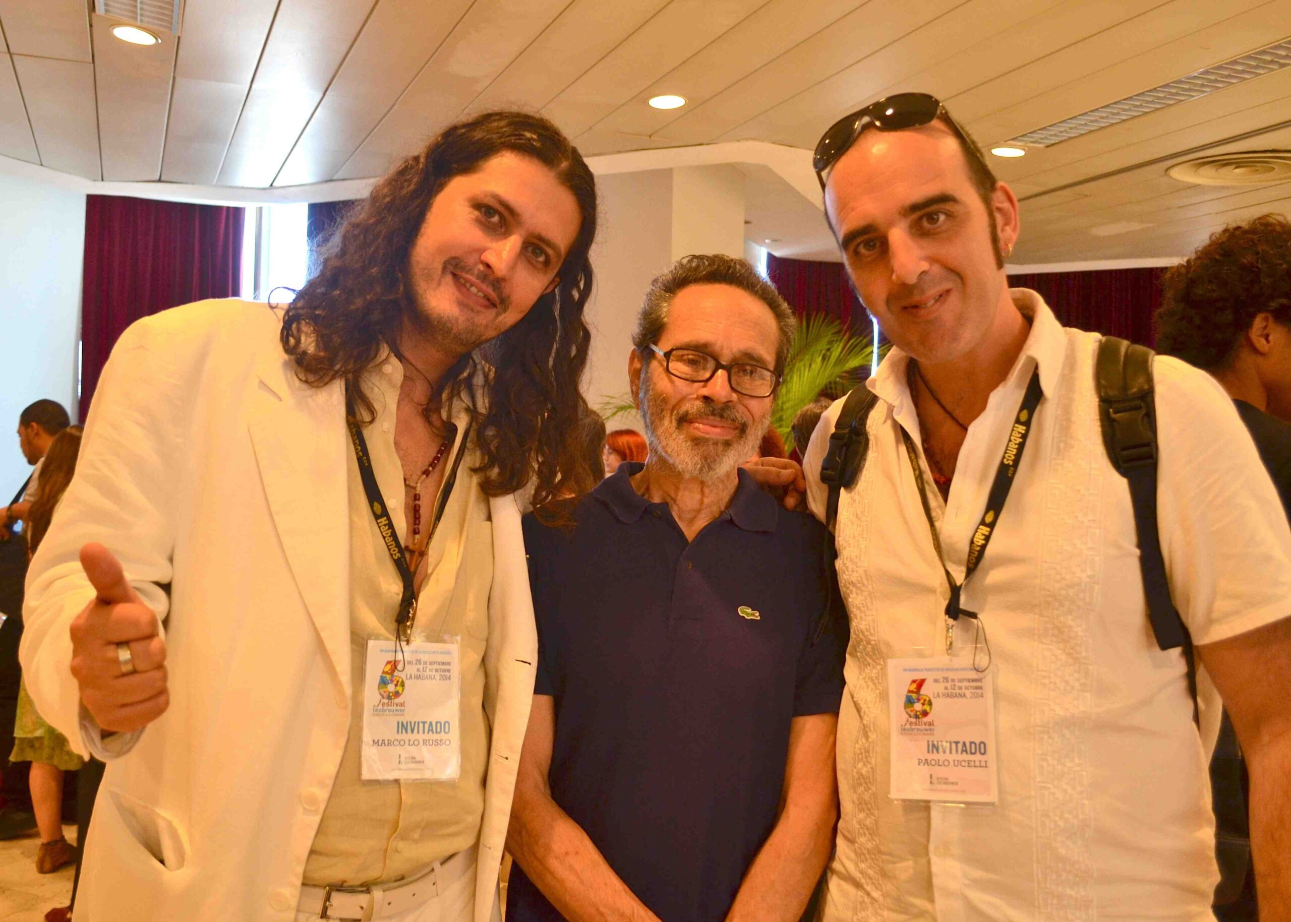 Marco Lo Russo with Leo Brouwer and Paolo Uccelli